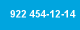 922 454-12-14 922 454-12-14